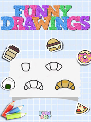 cover image of FUNNY DRAWINGS